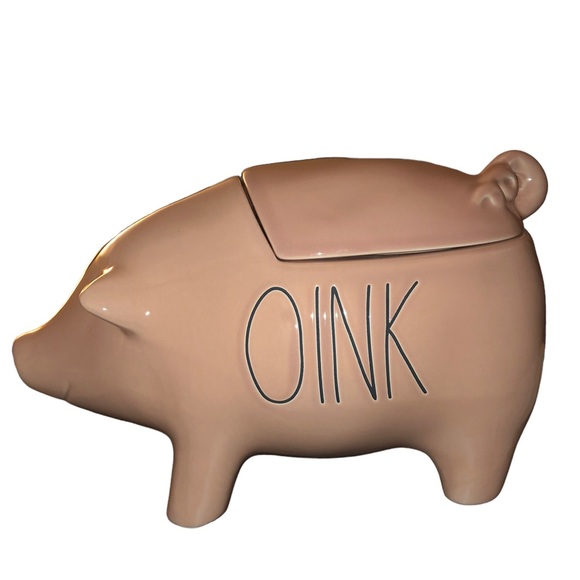 Rae Dunn OINK pig canister New - Picture 13 of 13